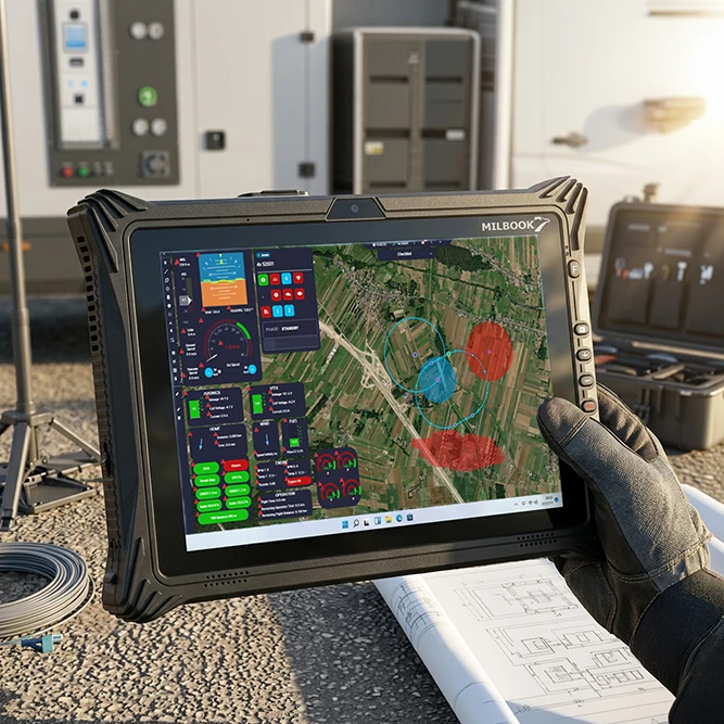 rugged Milbook - wzmocnione komputery